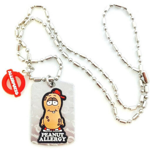 peanut allergy necklace