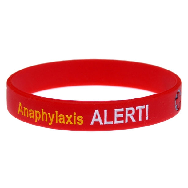 Stylish Silicone Medical Alert Anaphylaxis Bracelet, Personalized Disease  Allergies Awareness Alarm Wristband for Emergency, Medical Identification  Safety Bangle for Men Women, 8.26'' - Walmart.com