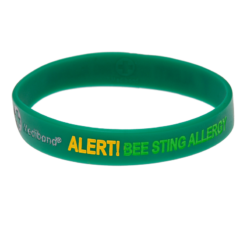 Bee Sting Allergy Warning Bracelets