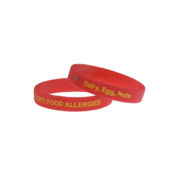 dairy, egg and nut allergy bracelet