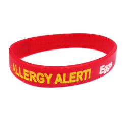 egg allergy alert bracelets