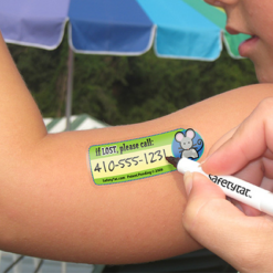 Safety Tattoos Write on allergylifestyle