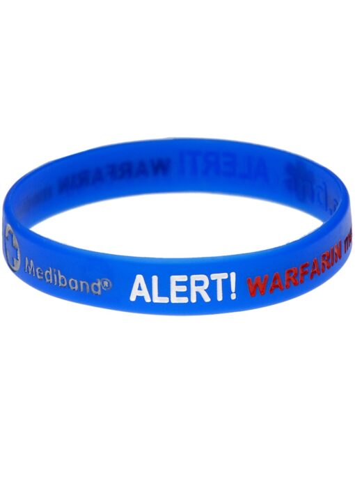 WarfarinAlert Mediband bracelet