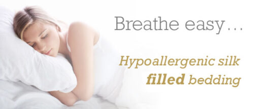 silk-filled-bedding-hypoallergenic