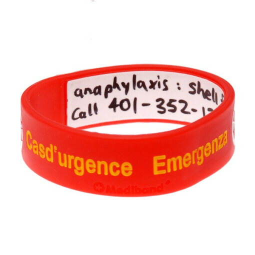 travel kids allergy bracelet