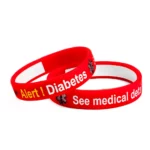 Write On Diabetes Alert Red