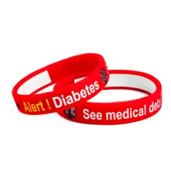 Write On Diabetes Alert Red