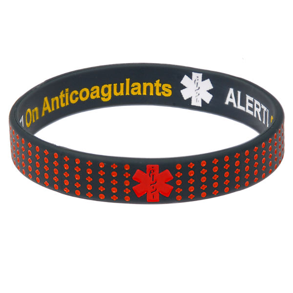 medical alert wrist bands
