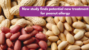New study finds potential new treatment for peanut allergy