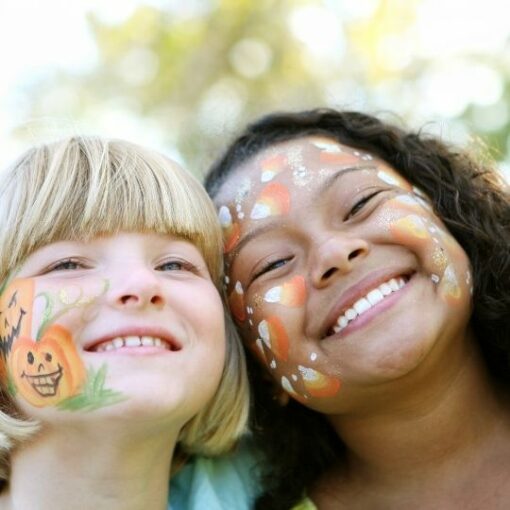 Halloween Allergy Friendly Face Paints