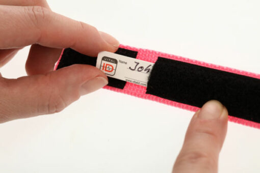 Child Safety ID Band - Pink - Image 3