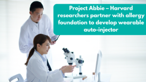 Project Abbie – Harvard researchers partner with allergy foundation to develop wearable auto-injector