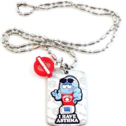 asthma alert necklace