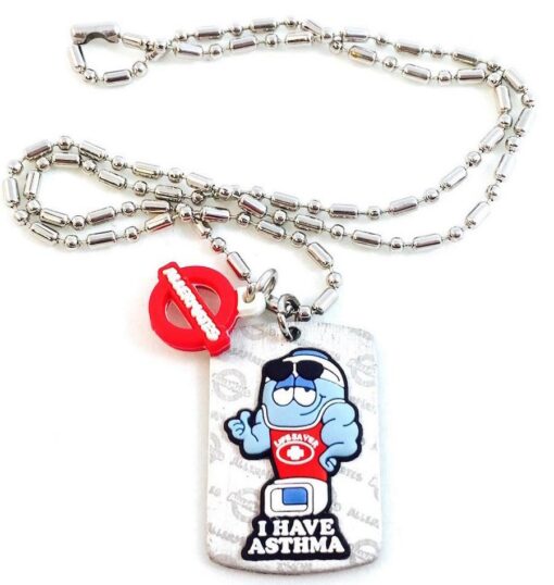 asthma alert necklace