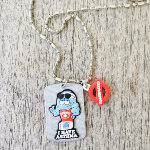 asthma alert necklace