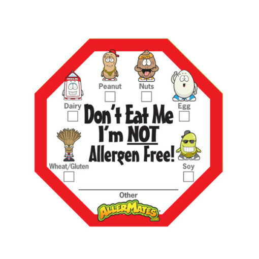 Allergen Alert Labels