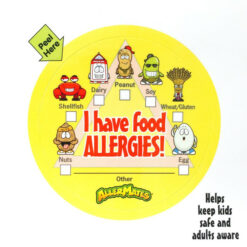 allergy stickers