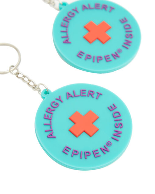 Allergy Alert Keychain - EpiPen Inside