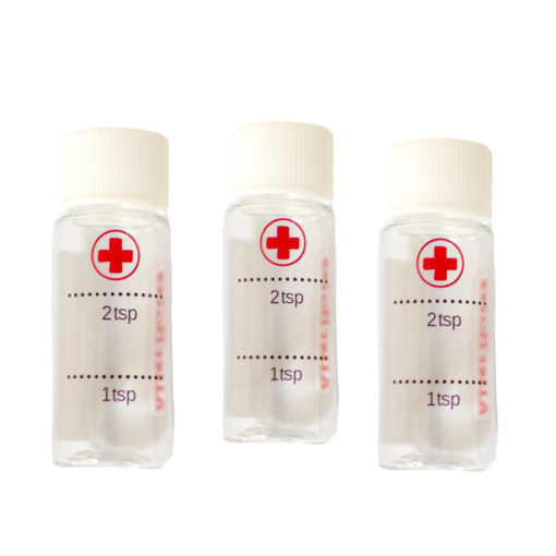 Travel Size Empty Medicine Bottle 3 pack