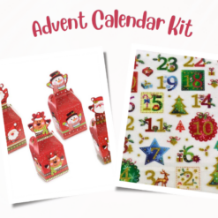 Advent Calendar Kit with Stickers