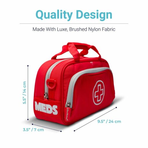 Insulated Medicine Bag - Epi Bag Red 5