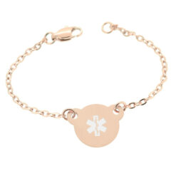 Rose Gold Light Medical Bracelet