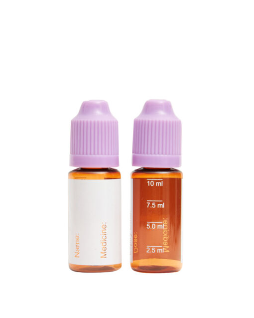 Mini Medicine Travel Bottles