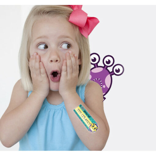 SafetyTat Kids Safety Tattoos - Monster Mash Pack