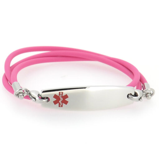 Pink Medical ID Bracelet