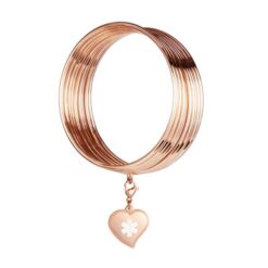 Heart Shaped Medical ID 9 Bangle Set