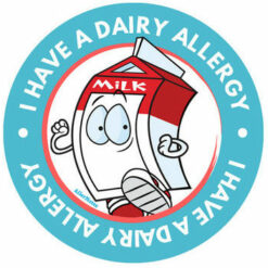 Dairy Allergy Stickers