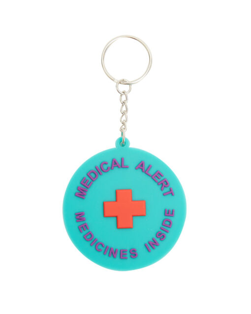 Medical Alert Keychain – Twin Pack