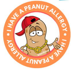 Peanut Allergy Sticker