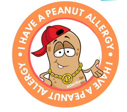 Peanut Allergy Sticker