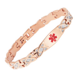 Rose Gold Medical Bracelet