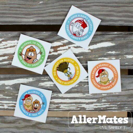 Food Allergy Stickers