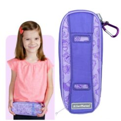 EpiPen Case for Kids lilac-and-pink