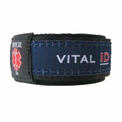 Medical ID Wristband - Navy Blue