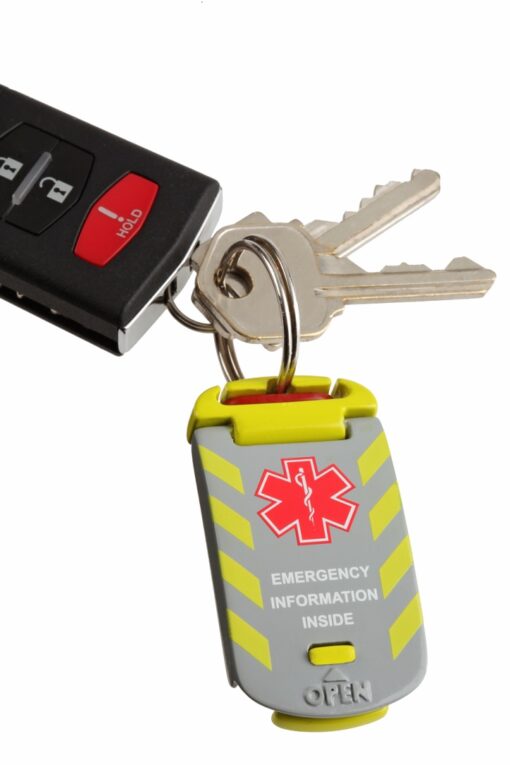 Universal Fit – Emergency Medical ID on keys