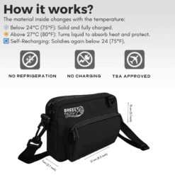 BreezyPacks Medicine Bag | Epipen and Insulin Travel Bag