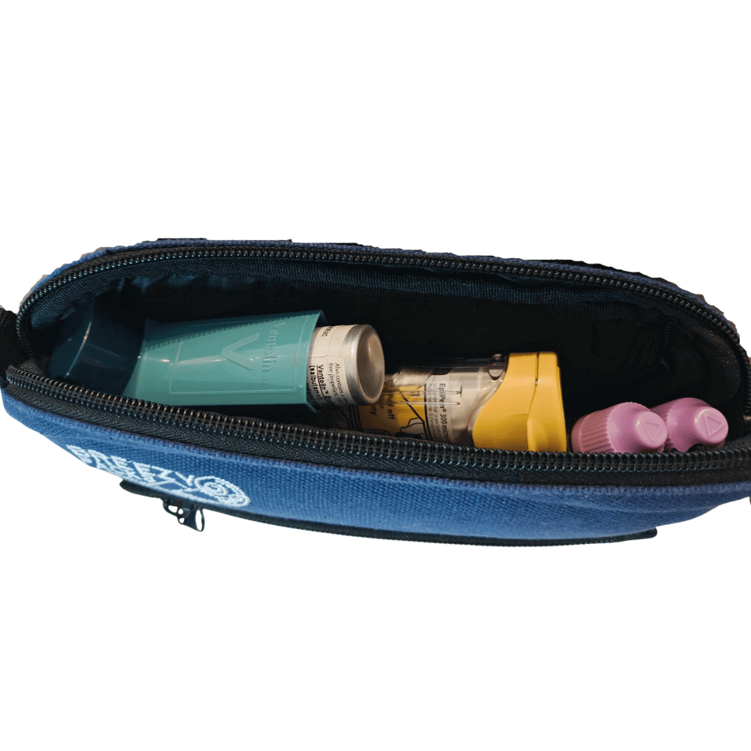 BreezyPacks Medicine Bag Red 3